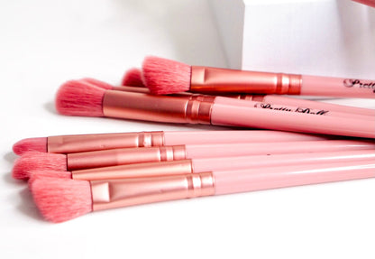 Nude 12-Piece Eyeshadow Brush Set